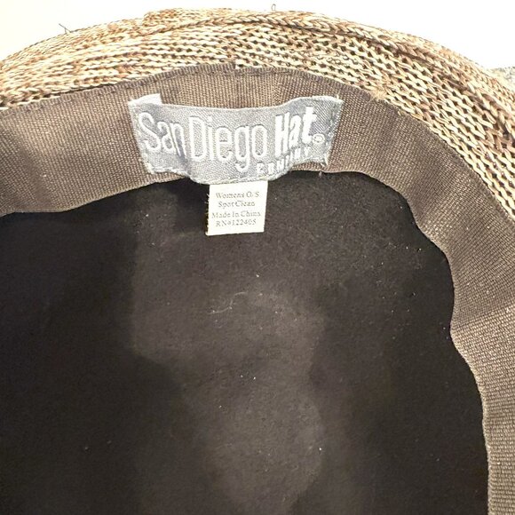 Pinched Wool Crown Knit Fedora – San Diego Hat Company - Picture 4 of 4